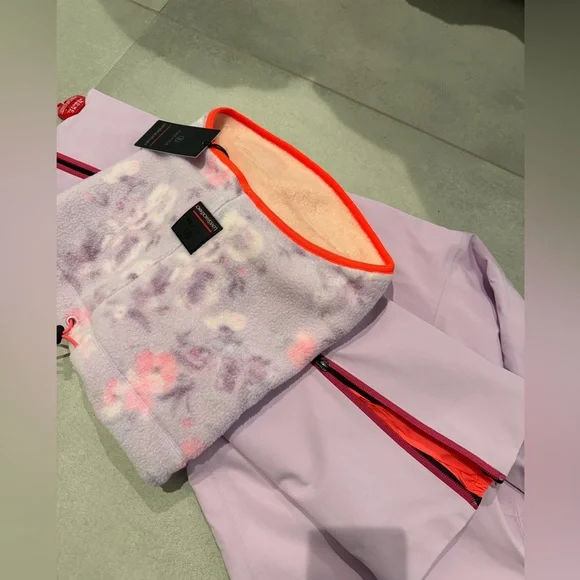 LoveShackFancy Nessa Ski Jacket Pants Set XS 2 4 6 💜🩷 - Picture 10 of 16